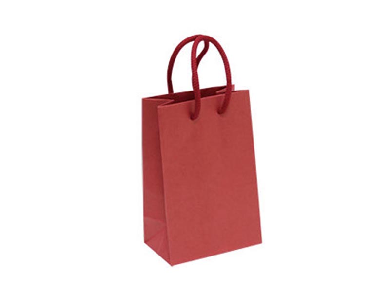 大8K手提紙袋-微醺紅
